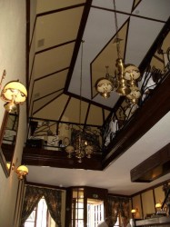 Belle epoque restaurant ceiling