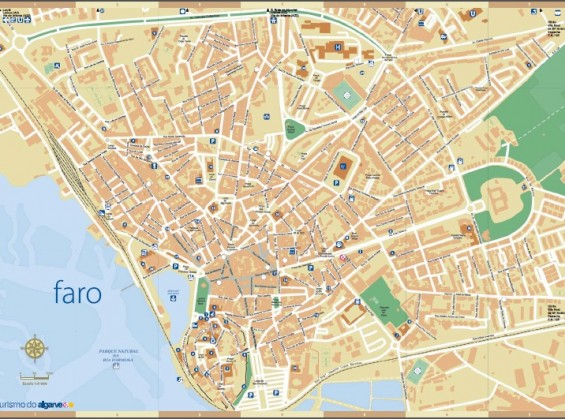 Map of Faro