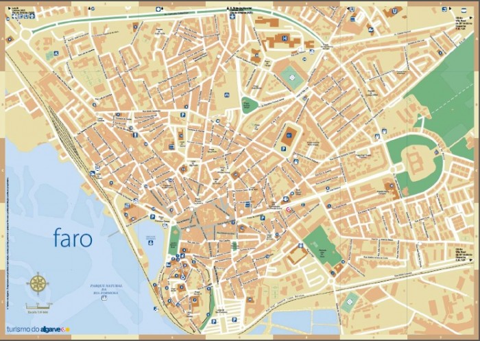 Map of Faro